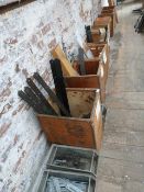 *Seven Tea Chest and Six Boxes Containing Bands and Hooks of Various Sizes and Finishes