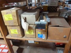 *Seven Boxes of Galvanised and Other T-hindges
