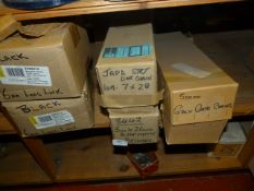 *Four Boxes of Black Japanned Chain and a Box of Galvanised Gate Chains