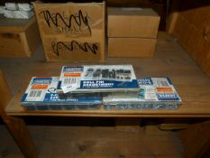 *Three Draper Component Trays Containing R-Clips, Circlips and Roll Pins