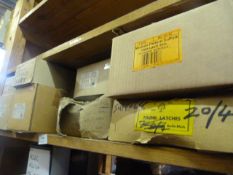 *Eight Boxes of Suffolk Latches, Gate Latches and Gothic Style Latches