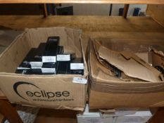 *Two Boxes of Assorted Stainless Steel and Steel Hinges