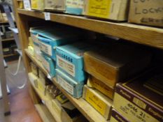 *Fourteen Boxes of Cut Cupboard Locks, Brass Cupboard Locks, Till Locks, Etc