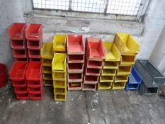 *Approximately Sixty Red and Yellow Linbins Various Sizes