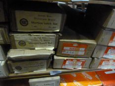 *Nineteen Boxes of Victorian Suite, Century and Other Latch and Mortise Latch Sets