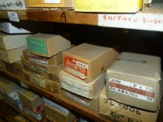 *23 Boxes of Excluded Brass Bolts Various Sizes