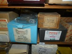*Seven Boxes Containing Tubular Mortice Latches 2.5