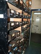 *71 Drawers Containing Metric Nuts, Bolts, Cuphead Squares, M12 Coach Bolts, Etc