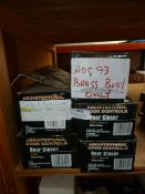 *Five Eclipse Door Closures in Assorted Finishes