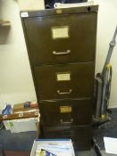 *Art Metal Four Drawer Foolscap Filing Cabinet