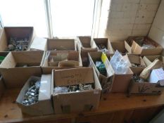 *Large Quantity of Cabinet Hinges in Seventeen Boxes