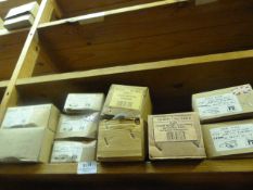 *Twelve Boxes of Assorted Single and Double Pulleys