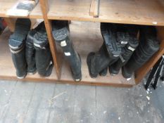 *Eight Pair of Assorted Wellington Boots in Assorted Sizes