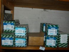 *11 Boxes of CSK Machine Screws in Various Sizes