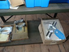 *Three Sykes-Pickavant Extracting Tools and Four Coil Spring Compressors