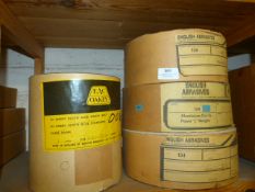 *Roll of Emery Cloth and Three Rolls of Abrasive Paper