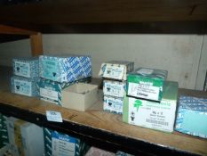 *11 Boxes of Milds Steel Slotted Wood Screws