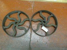 *Cast Iron Fly Wheels