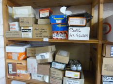 *Assorted Digital Combination Door Locks and Spare Parts Over Two Shelves