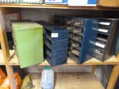 *Four Sets of Component Drawers