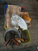*Quantity of Vintage and Other Tools Including; Screwdrivers, Hedge Shears, Circular Saw Blades, Etc