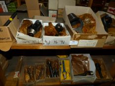 *Thirteen Boxes Containing Wood Punches of Assorted Sizes