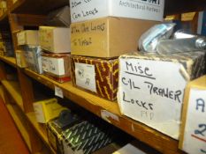 *Twelve Boxes of Assorted Cam Lock in Various Sizes and Finishes