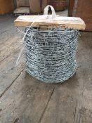 *Roll of Galvanised 1.6mm Barbed Wire