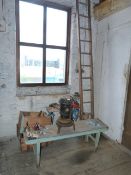 *Quantity of Vintage Items Including; Tilly Lamps, Paraffin Heater, Ladder and Assorted Tools,