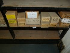 *14 Boxes of Chrome Plated and Covered Head Screws