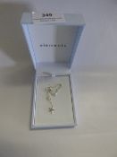 *CLEAR CZ SPA NECKLACE