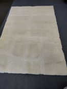 *SYMMETRY AREA RUG: LENGTH 7FT 6, WIDTH 5FT 3