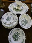 Wedgwood Green Leaf Barlaston Dinner Service