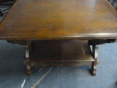 Solid Oak Coffee Table