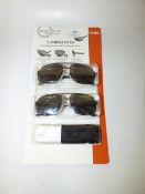 *2 PAIR READING SUNGLASSES 0