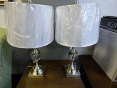 *CRYSTAL TABLE LAMP 2 PACK