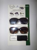 *2 PAIRS READING SUNGLASSES +2.75