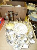 Collection of Plated Ware