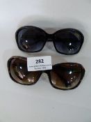 *TWO PAIRS OF LADIES READY READER SUNGLASSES +3.0