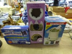 Magnetic Window Wizard, Lights, Down Lighters and a Remington Air Purifier