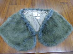 Karen Millen Designer Fur Shawl