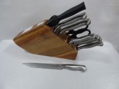 *SABATIER S/STEEL KNIFE 10