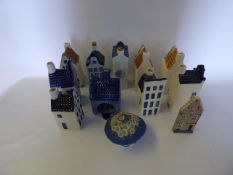 Tray of Delft Houses