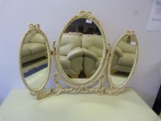 Triple Oval Dressing Table Mirror