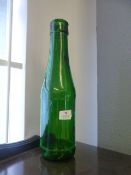 Large Green Glass Bottle