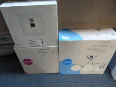 *TWO CEILING LIGHTS AND ONE WALL LIGHT