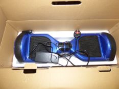 *BLUE SEGWAY WITH REMOTE CONTROL AND CHARGER