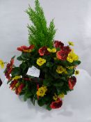 *ARTIFICIAL HANGING BASKET