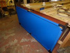 Blue Baize Pool Table