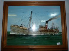 Painting By H.Stansteel of a H213 Sidewinder